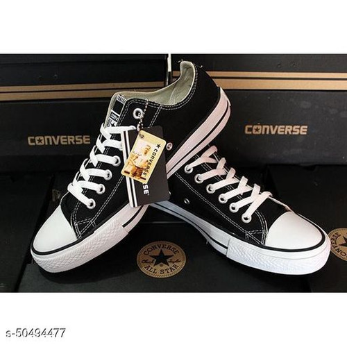 Detail Gambar Sepatu Converse Hitam Putih Nomer 3