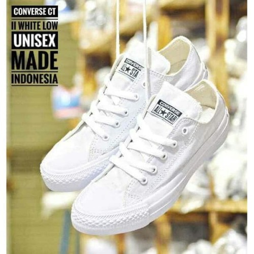 Detail Gambar Sepatu Converse Warna Putih Nomer 16