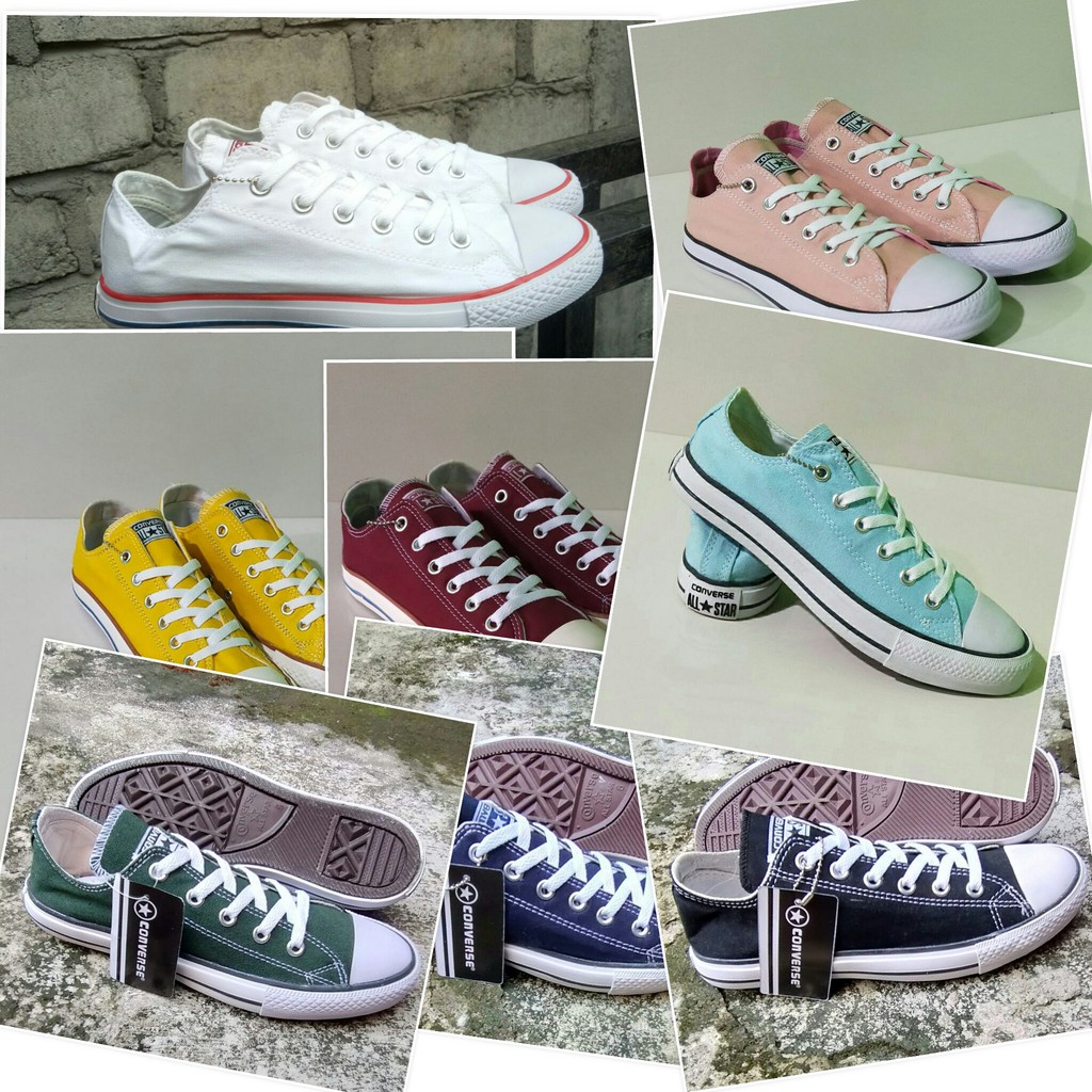 Detail Gambar Sepatu Converse Warna Putih Nomer 19