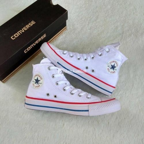 Detail Gambar Sepatu Converse Warna Putih Nomer 5