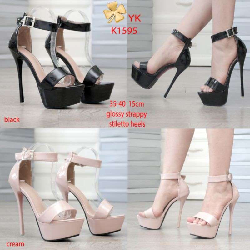 Detail Gambar Sepatu Heel Tinggi Nomer 19