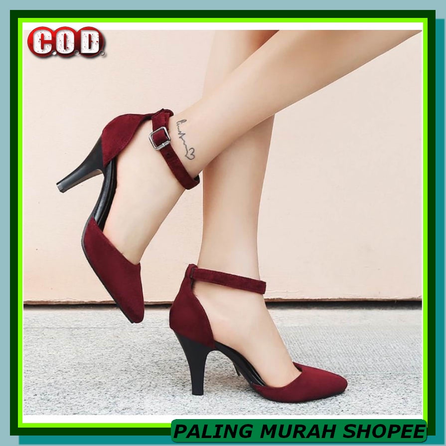 Detail Gambar Sepatu Heel Tinggi Nomer 50