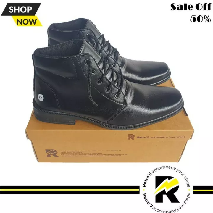 Detail Gambar Sepatu Pdh Polri Nomer 40