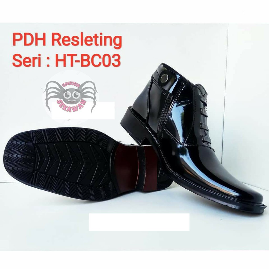 Detail Gambar Sepatu Pdh Polri Nomer 10