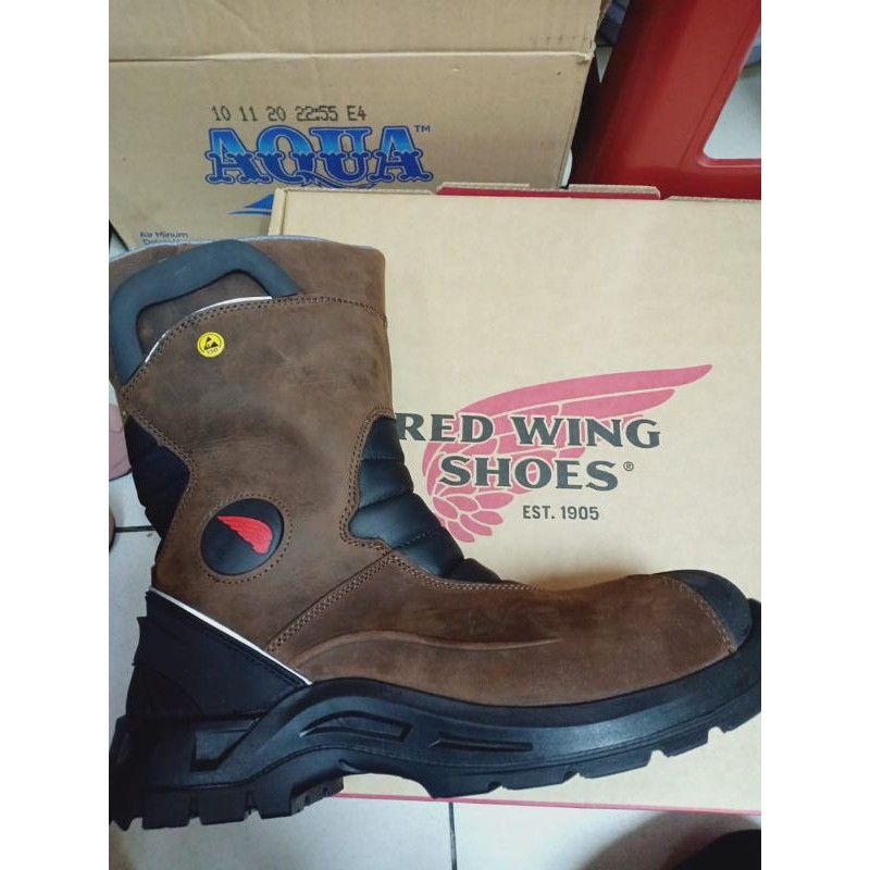 Detail Gambar Sepatu Safety Red Wing Nomer 29