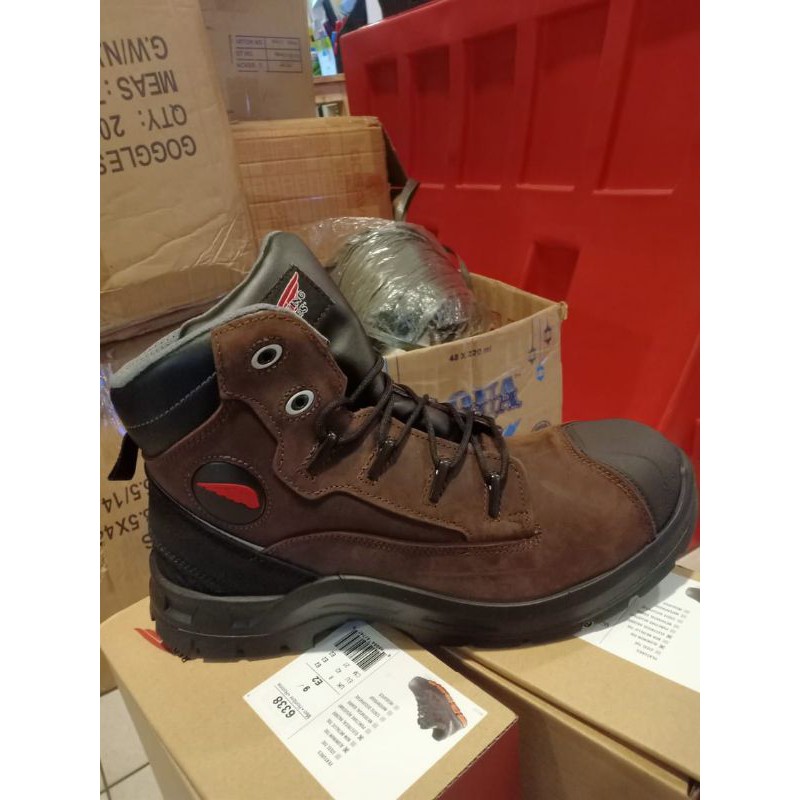 Detail Gambar Sepatu Safety Red Wing Nomer 49