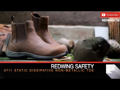 Detail Gambar Sepatu Safety Red Wing Nomer 8