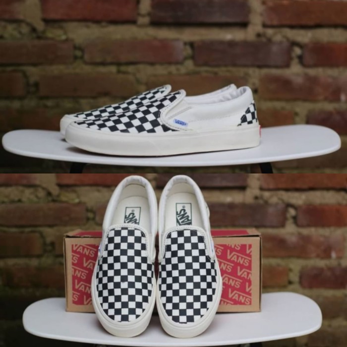 Detail Gambar Sepatu Vans Checkerboard Nomer 30