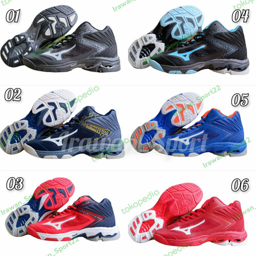 Detail Gambar Sepatu Volly Mizuno Nomer 50