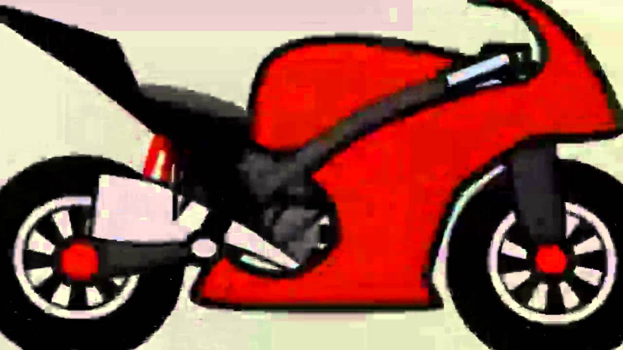 Detail Gambar Sepeda Motor Bebek Karikatur Nomer 15