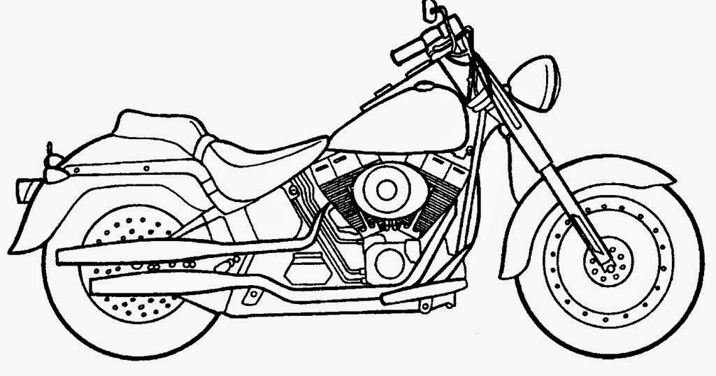 Detail Gambar Sepeda Motor Hitam Putih Nomer 21