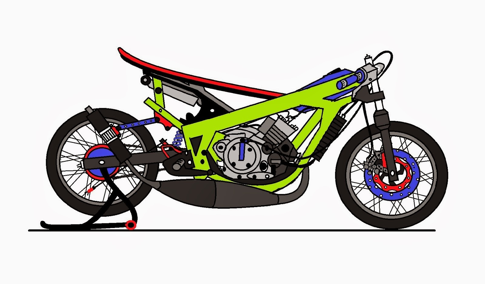 Detail Gambar Sepeda Motor Mio Animasi Tanpa Latar Nomer 5