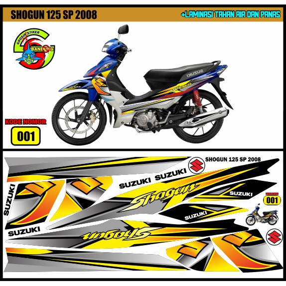 Detail Gambar Sepeda Motor Suzuki 125 2008 Hitam Nomer 36