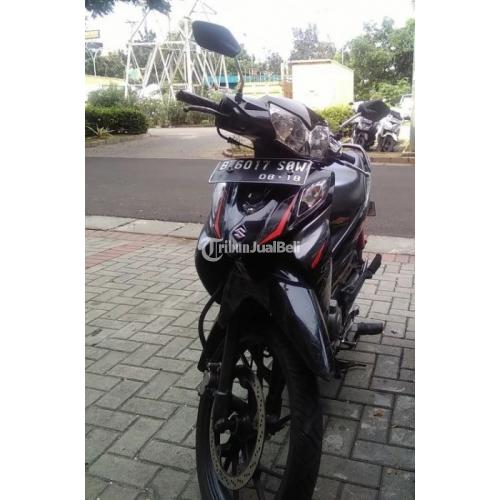 Detail Gambar Sepeda Motor Suzuki 125 2008 Hitam Nomer 8