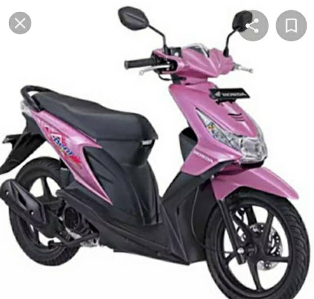 Detail Gambar Sepeda Motor Warna Pink Nomer 33