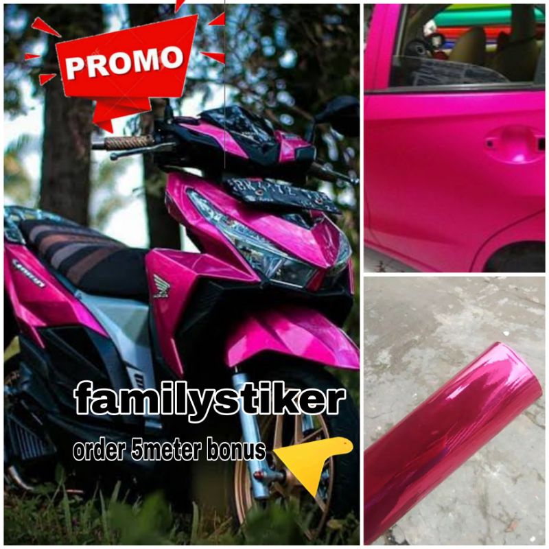 Detail Gambar Sepeda Motor Warna Pink Nomer 36