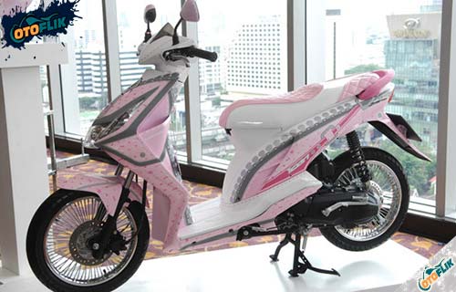 Detail Gambar Sepeda Motor Warna Pink Nomer 37