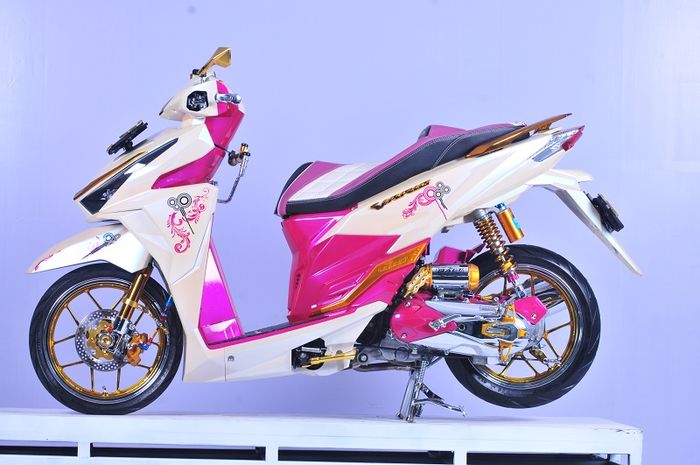 Detail Gambar Sepeda Motor Warna Pink Nomer 48