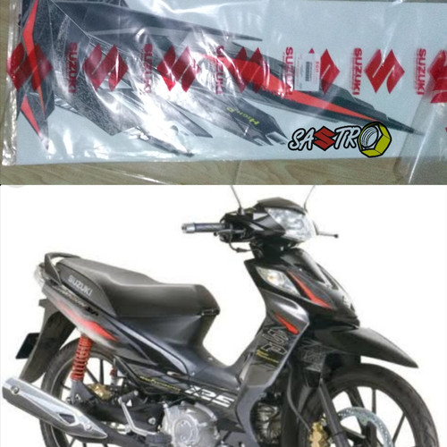 Detail Gambar Sepeda Motor Zuzuki 125 2008 Hitam Nomer 27