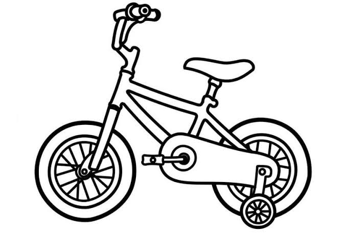 Detail Gambar Sepeda Untuk Mewarnai Nomer 13