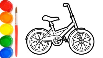 Detail Gambar Sepeda Untuk Mewarnai Nomer 53
