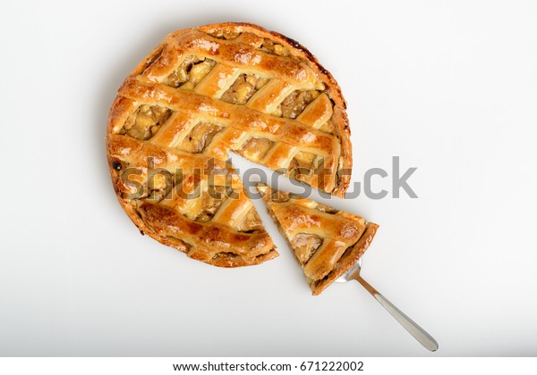 Detail Gambar Sepotong Pie Apel Nomer 11