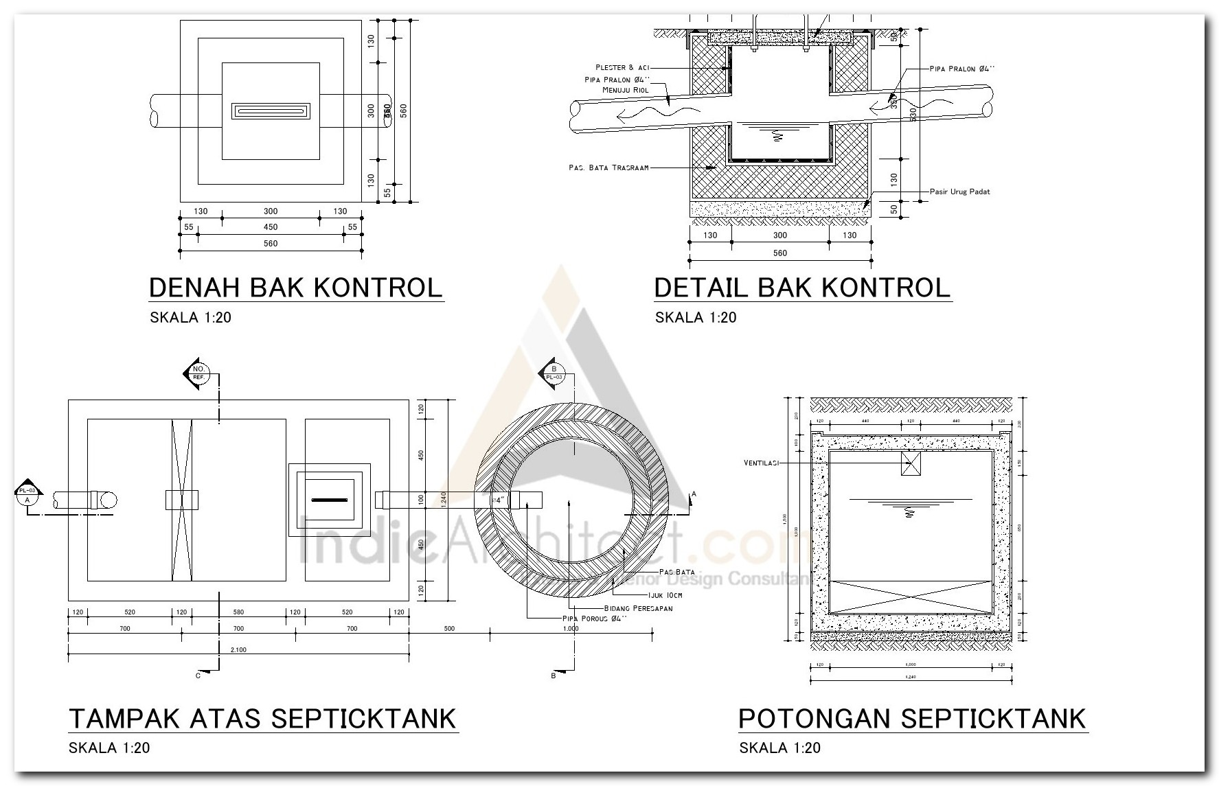 Detail Gambar Septic Tank Dan Detailnya Nomer 44