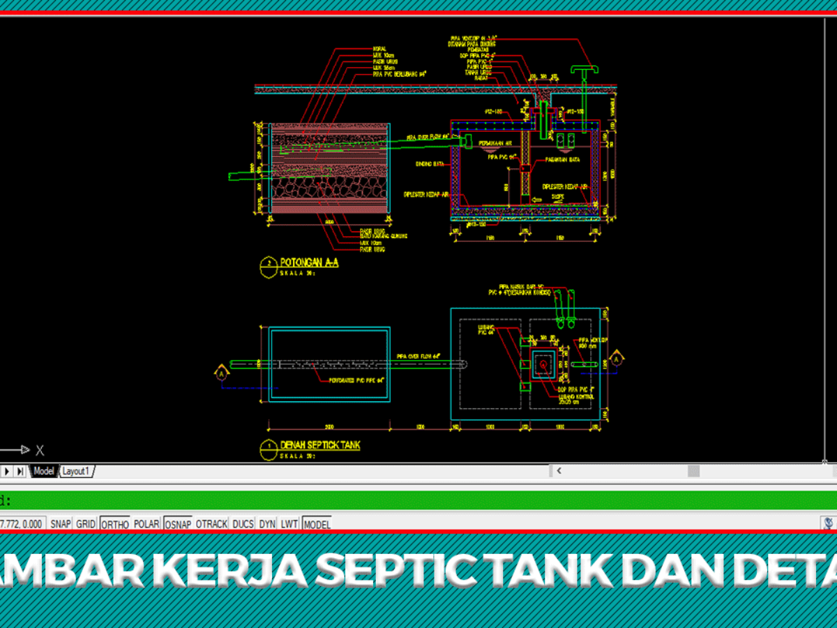 Detail Gambar Septic Tank Dan Detailnya Nomer 48