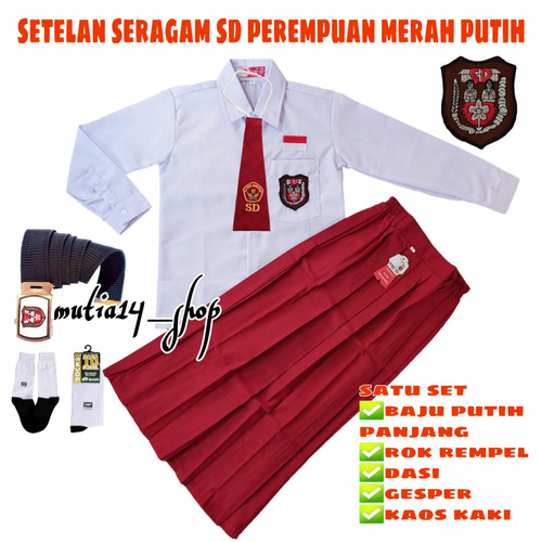 Detail Gambar Seragam Merah Putih Lengkap Nomer 4