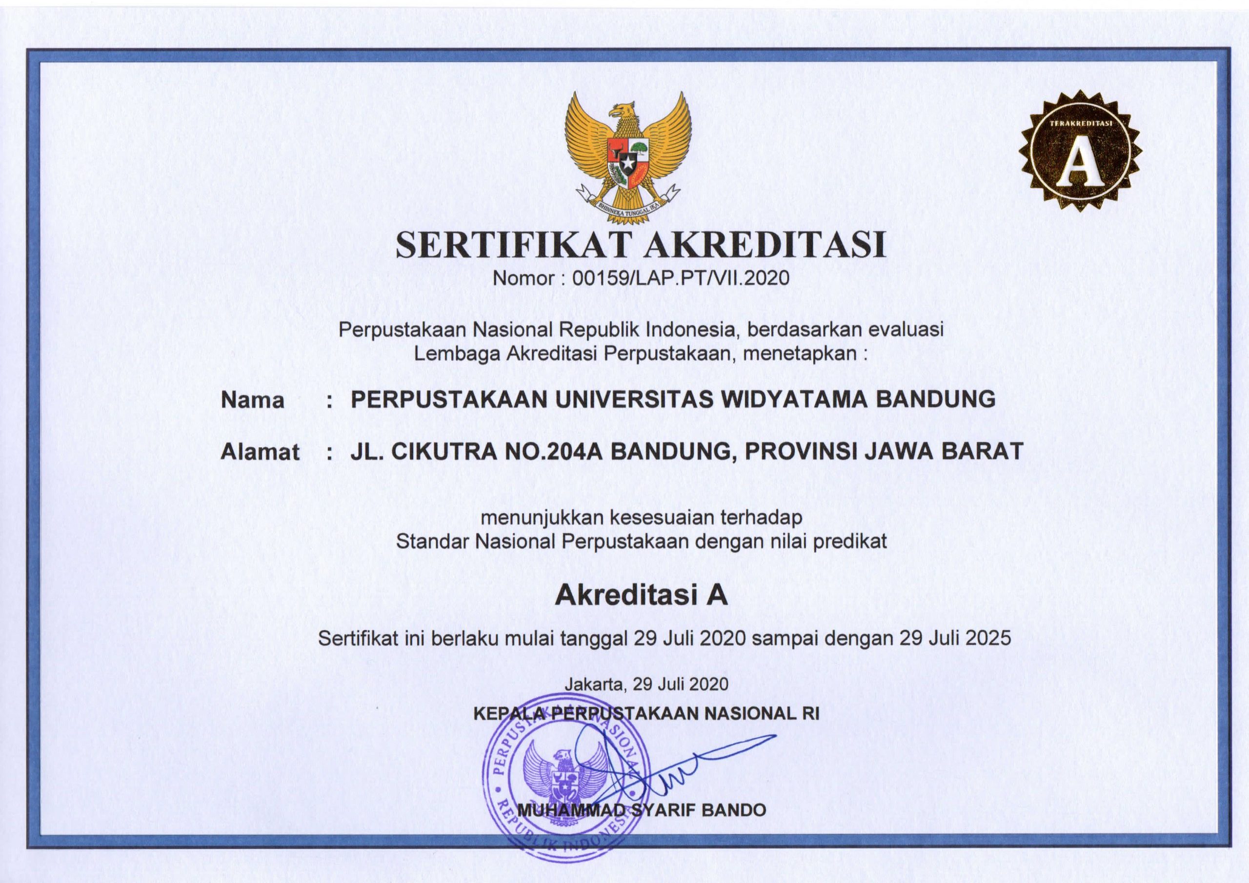 Detail Gambar Sertifikat Akreditasi Prodi Manajemen Pendidikan Universitas Negeri Semarang Nomer 34