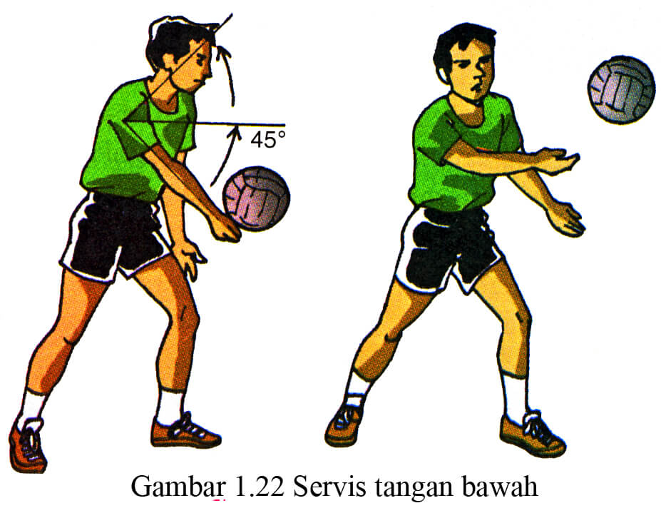 Detail Gambar Servis Atas Bola Voli Nomer 51