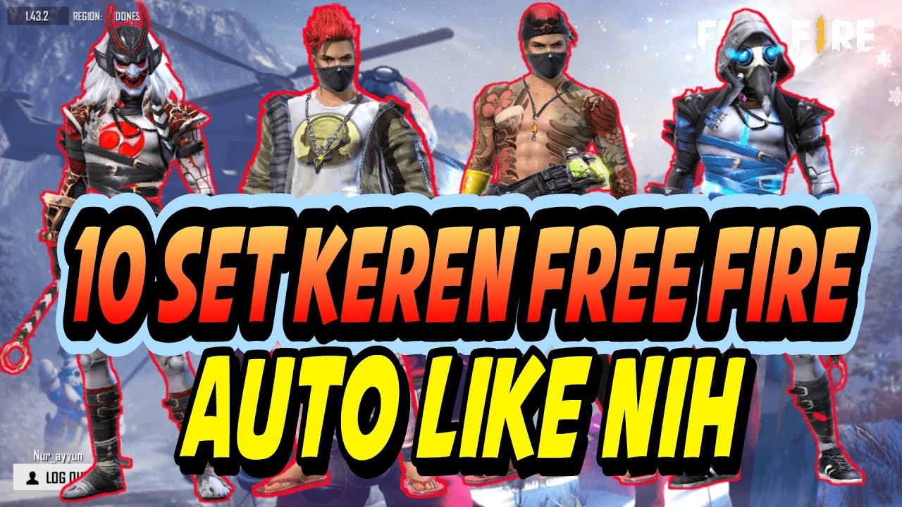 Detail Gambar Set Free Fire Keren Nomer 17