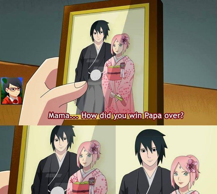 Detail Gambar Setelah Pernikahan Sasuke Dengan Sakura Dan Naruto Dengan Hinata Nomer 12