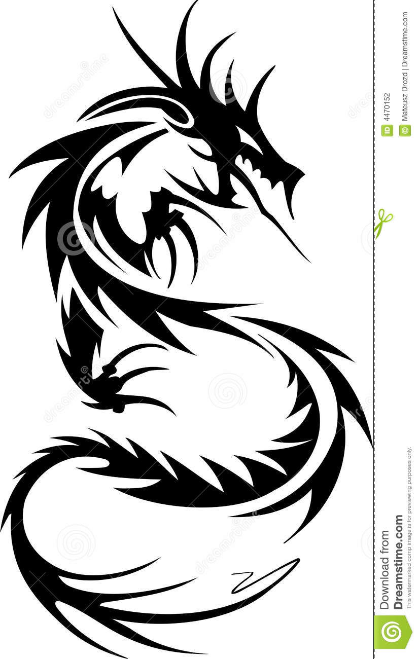 Gambar Shapes Para Tatuajes De Dragones - KibrisPDR