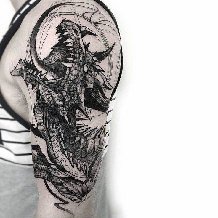 Detail Gambar Shapes Para Tatuajes De Dragones Nomer 20