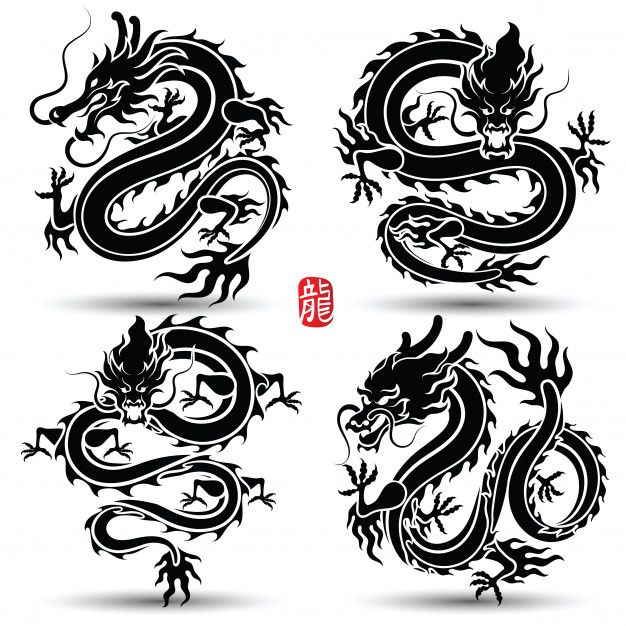 Detail Gambar Shapes Para Tatuajes De Dragones Nomer 4