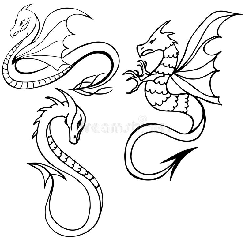 Detail Gambar Shapes Para Tatuajes De Dragones Nomer 31