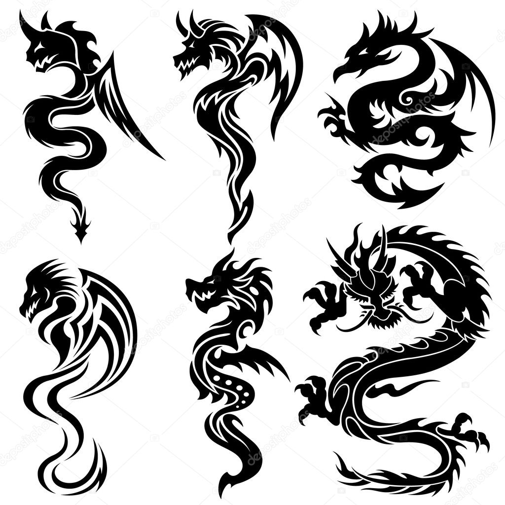 Detail Gambar Shapes Para Tatuajes De Dragones Nomer 50