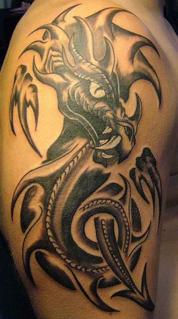 Detail Gambar Shapes Para Tatuajes De Dragones Nomer 8