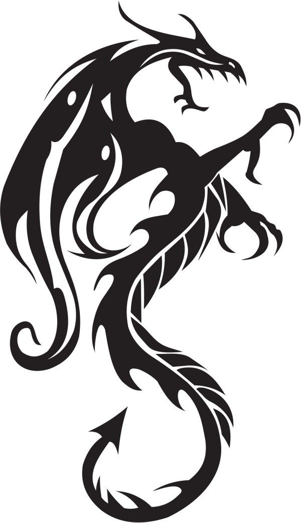 Detail Gambar Shapes Para Tatuajes De Dragones Nomer 9