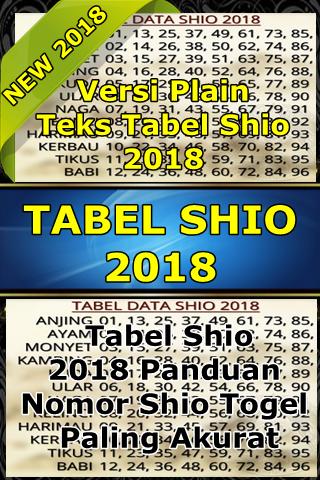 Detail Gambar Shio 2018 Nomer 13