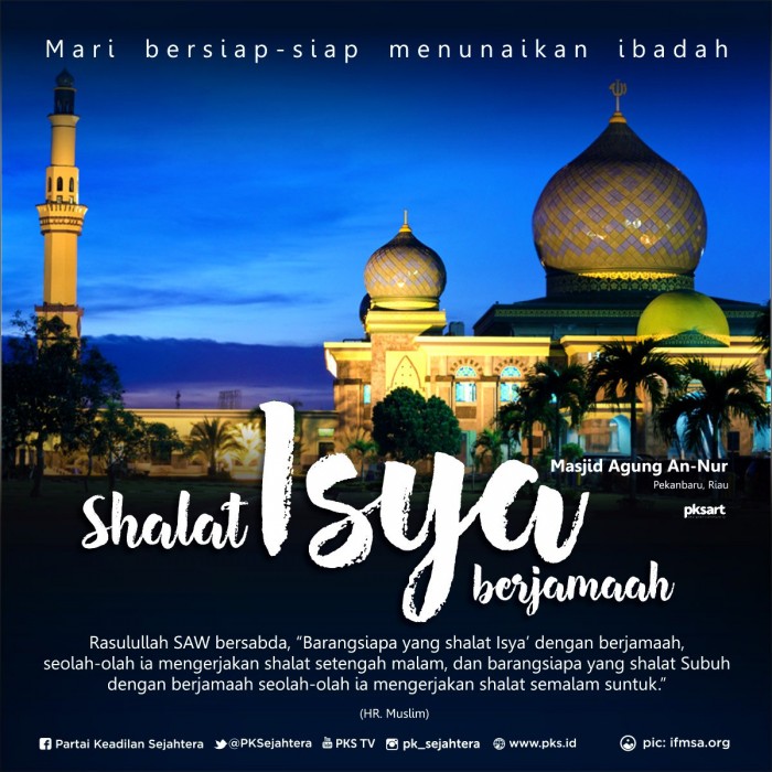 Detail Gambar Sholat Isya Nomer 21