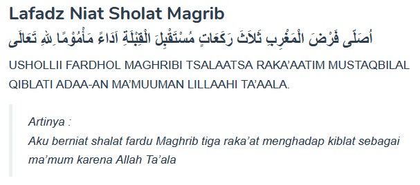 Detail Gambar Sholat Magrib Nomer 21