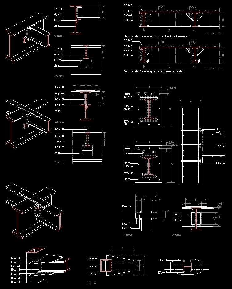 Detail Gambar Shop Drawing Sokbreker Dwg Nomer 18