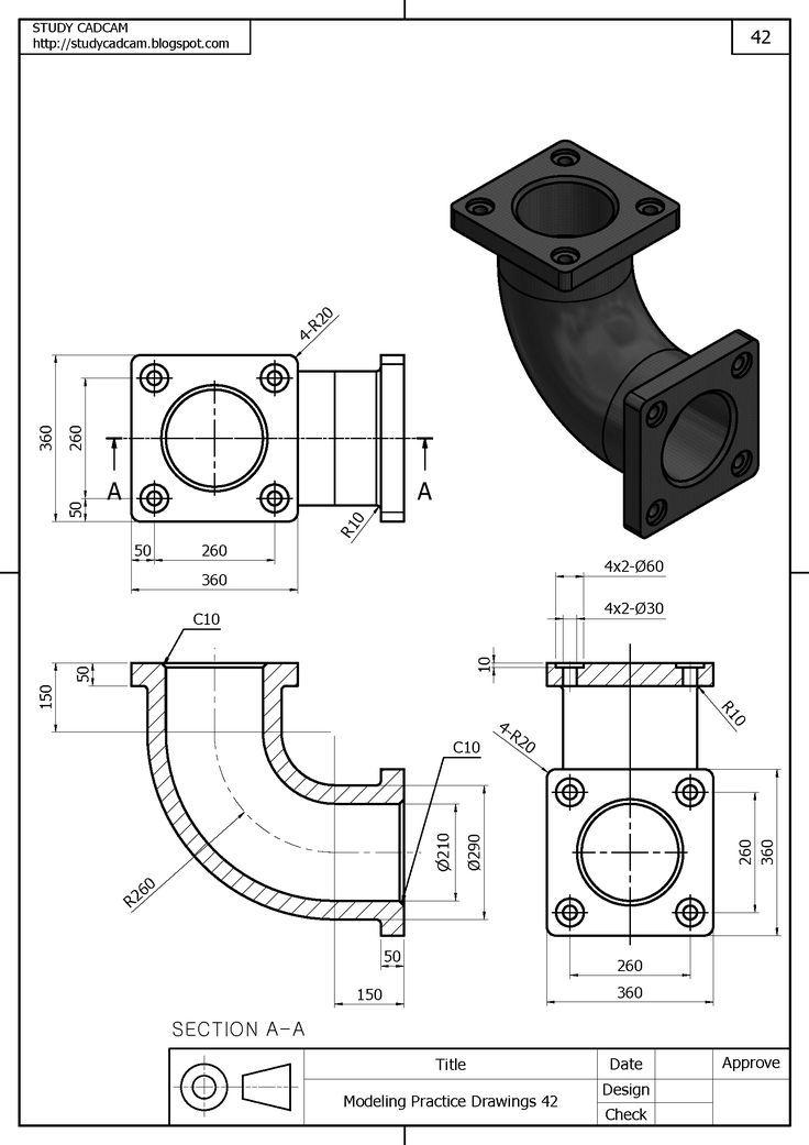 Detail Gambar Shop Drawing Sokbreker Dwg Nomer 4