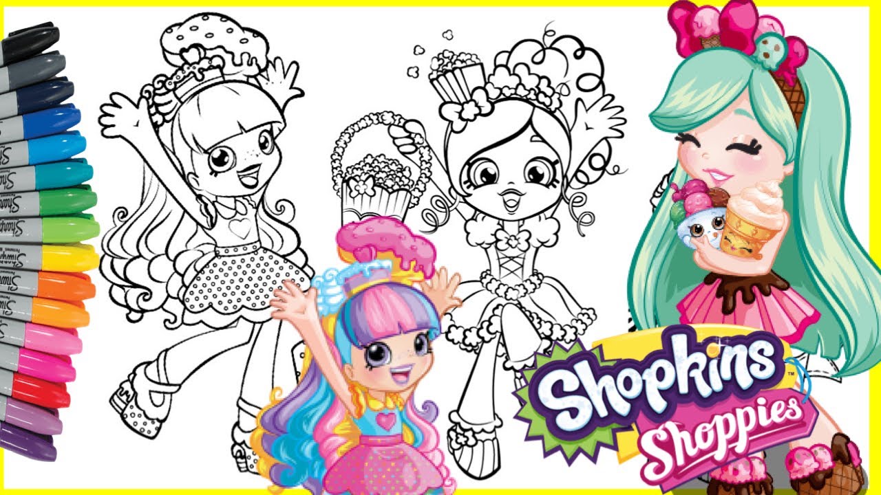 Detail Gambar Shopkins Untuk Mewarnai Nomer 38