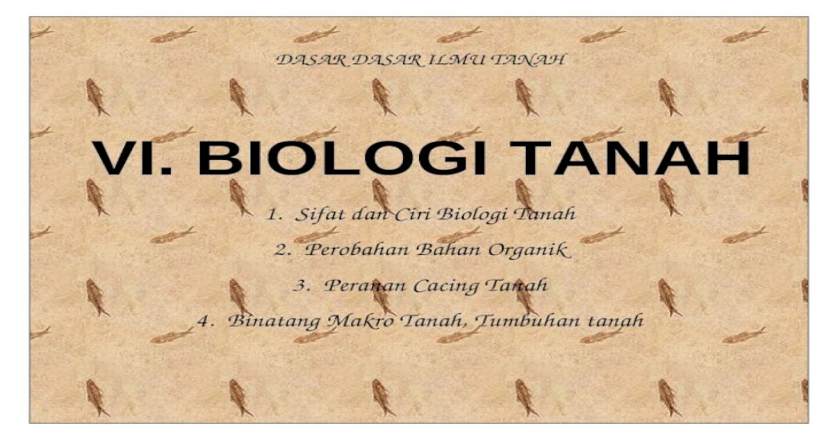 Detail Gambar Sifat Biologi Tanah Nomer 19