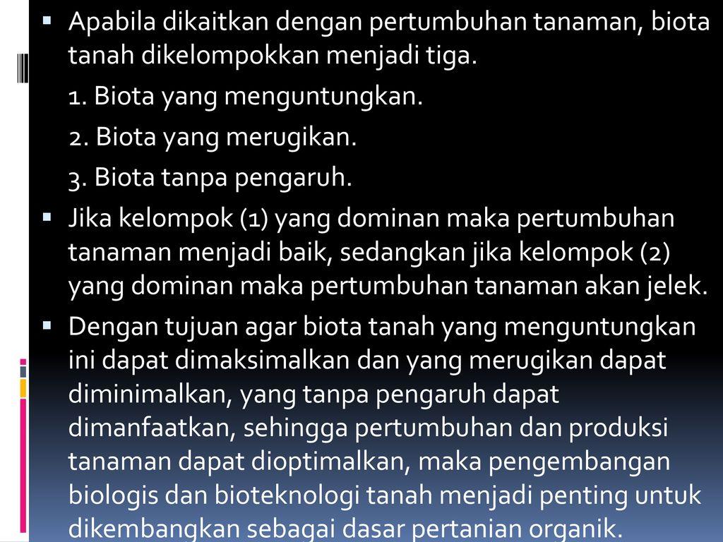 Detail Gambar Sifat Biologi Tanah Nomer 21