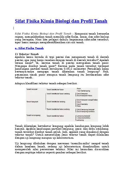 Detail Gambar Sifat Biologi Tanah Nomer 25