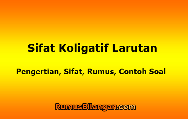 Detail Gambar Sifat Koligatif Nomer 24